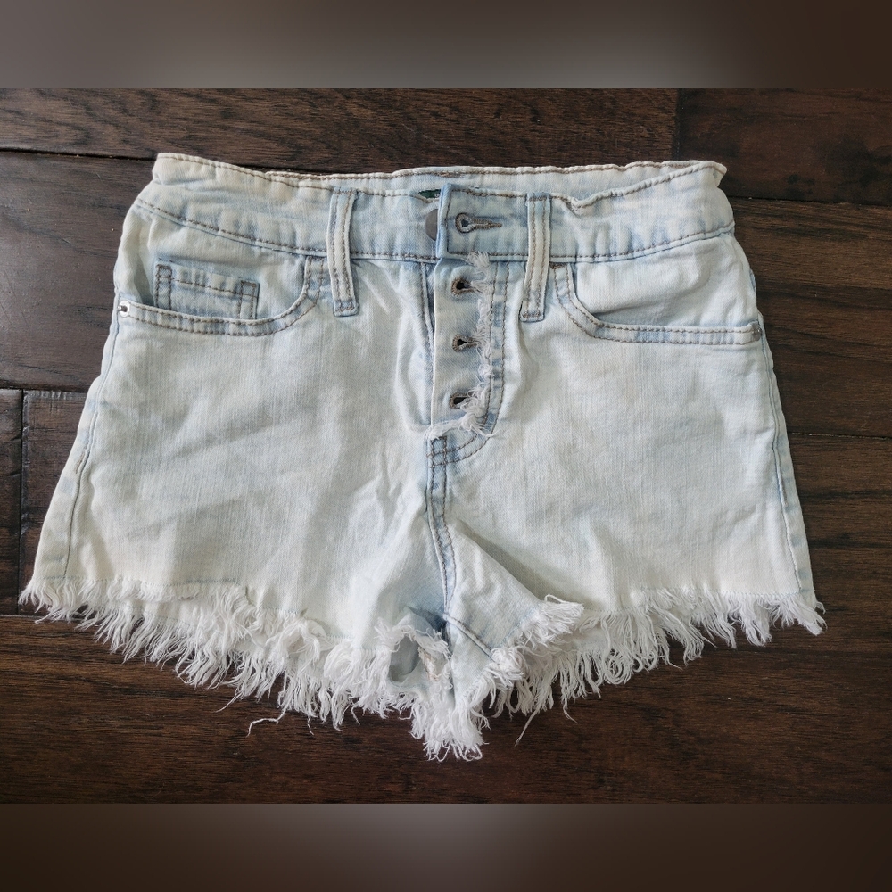 Women's Denim Frayed Shorts. Best Shorts!!